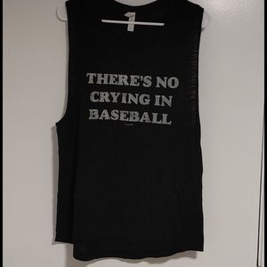 Baseball muscle shirt